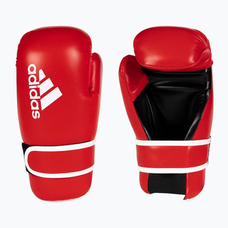 Guantoni da boxe adidas Point Fight Adikbpf100 rosso e bianco ADIKBPF100 6