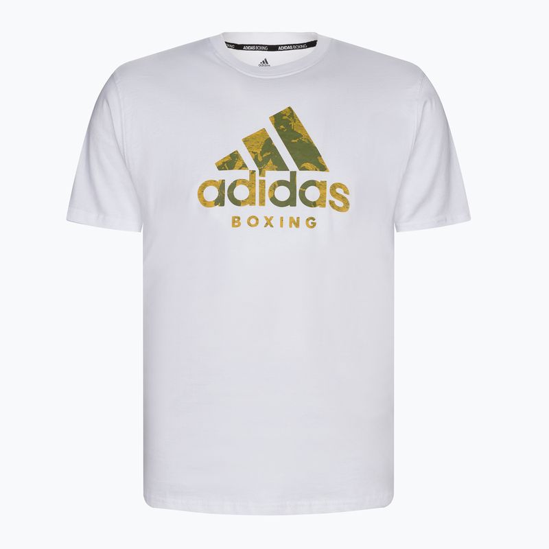 adidas Camicia da allenamento per la boxe, bianco ADICL01B