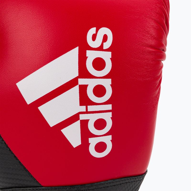 Guantoni da boxe adidas Hybrid 250 Duo Lace rosso ADIH250TG 5