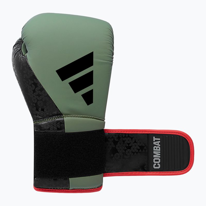 Guantoni da boxe adidas Combat 50 verde 5