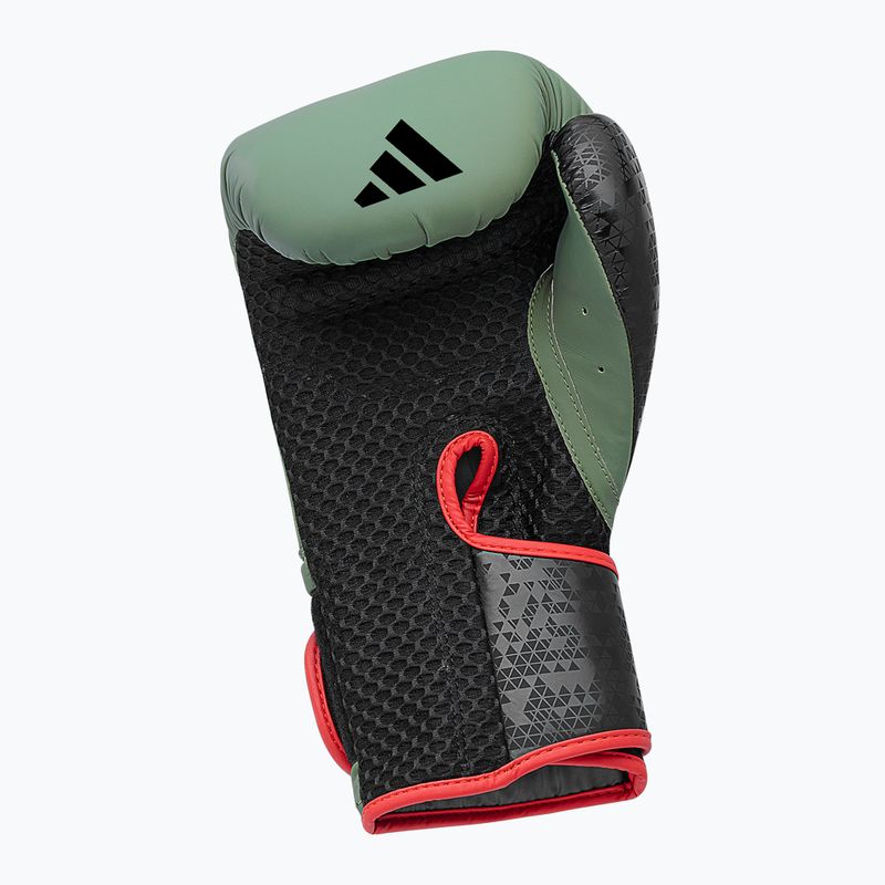 Guantoni da boxe adidas Combat 50 verde 6