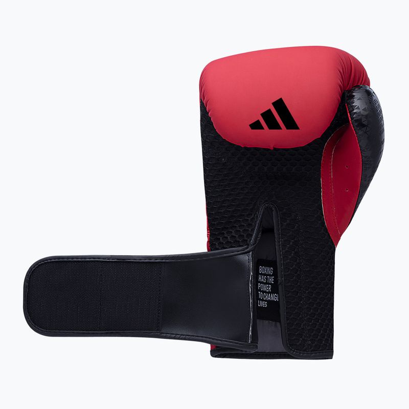 Guantoni da boxe adidas Combat 50 rosso/nero 6