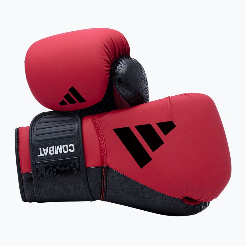 Guantoni da boxe adidas Combat 50 rosso/nero 8