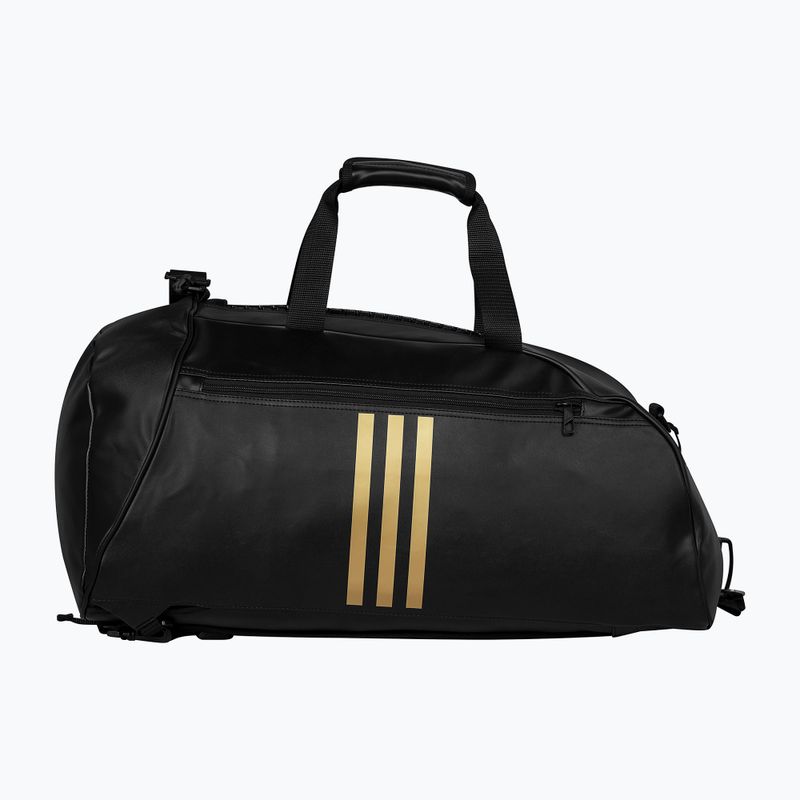 adidas borsa da allenamento 20 l nero/oro 2
