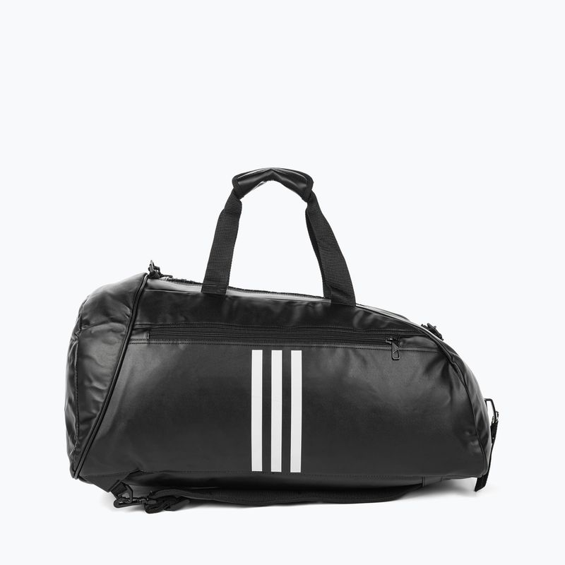 adidas 2-in-1 Boxe 20 l borsa da allenamento nero/bianco 3
