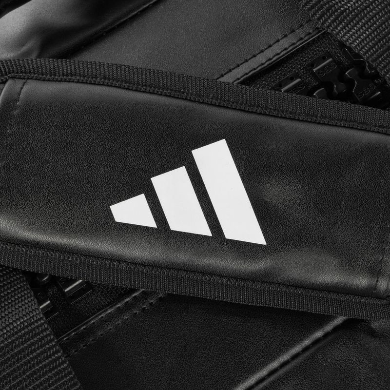 adidas 2-in-1 Boxe 20 l borsa da allenamento nero/bianco 6