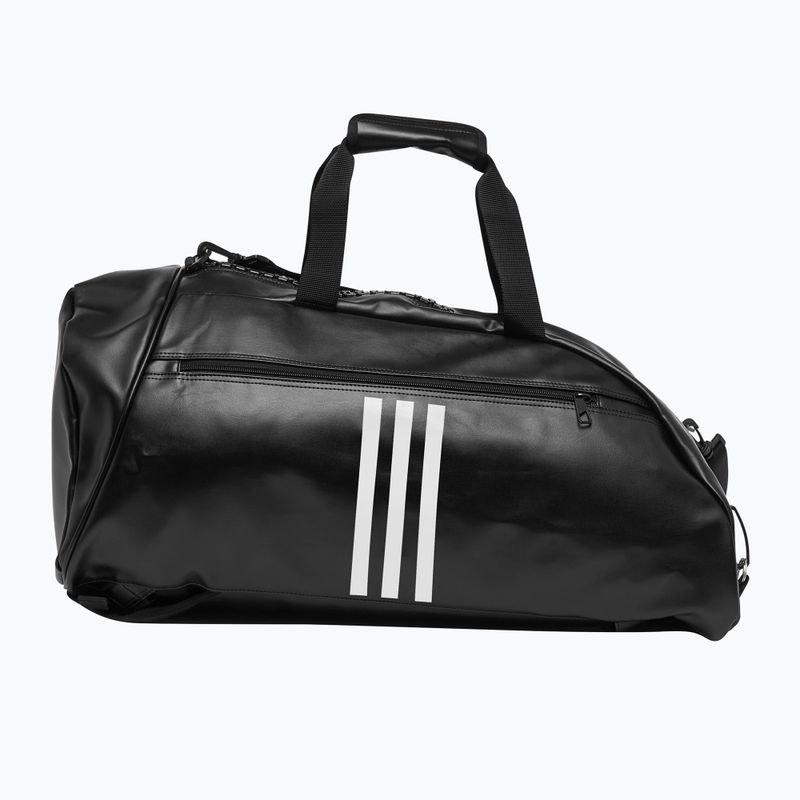 adidas 2-in-1 Boxe 20 l borsa da allenamento nero/bianco 9
