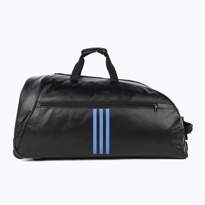 adidas borsa da viaggio 120 l nero/blu sfumato 4