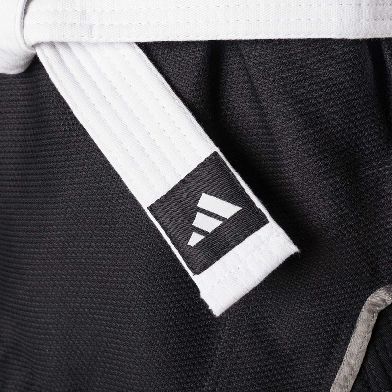 GI per il jiu-jitsu brasiliano adidas Rookie nero/oro 6