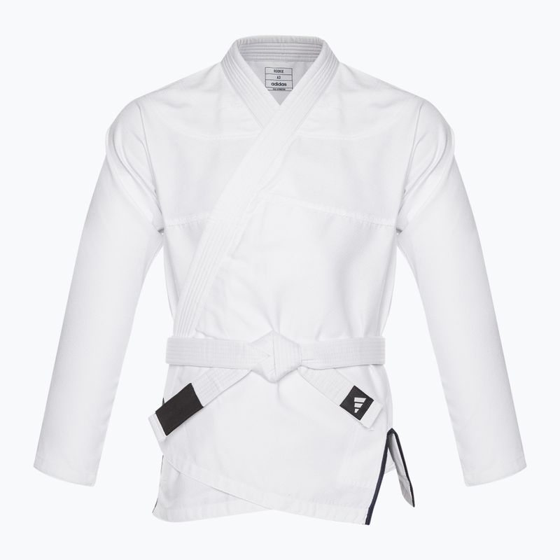 GI per il jiu-jitsu brasiliano adidas Range bianco/blu sfumato 2