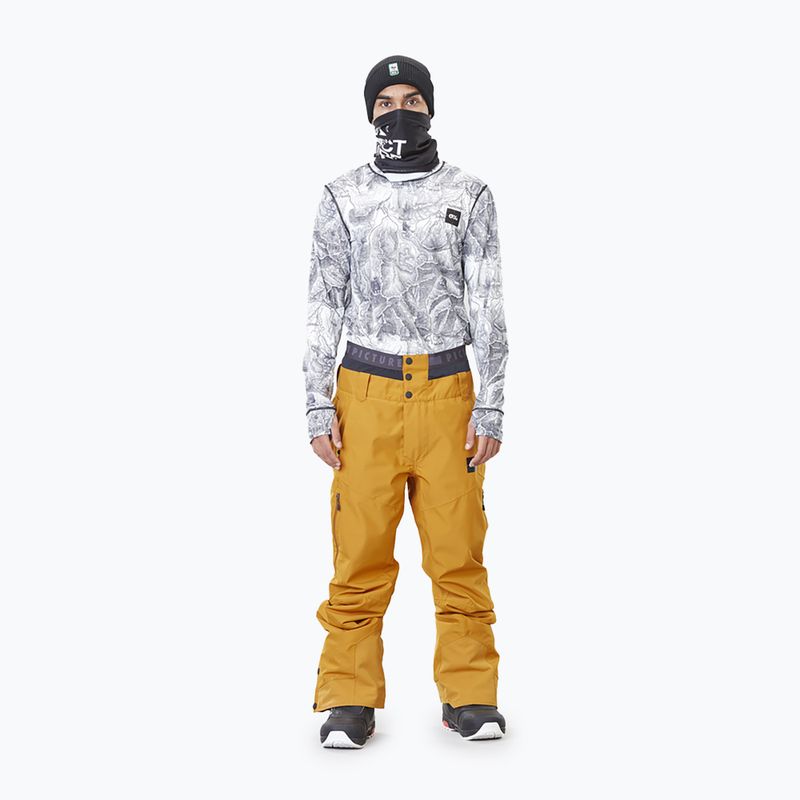 Pantaloni da sci da uomo Picture Object 20/20 cammello