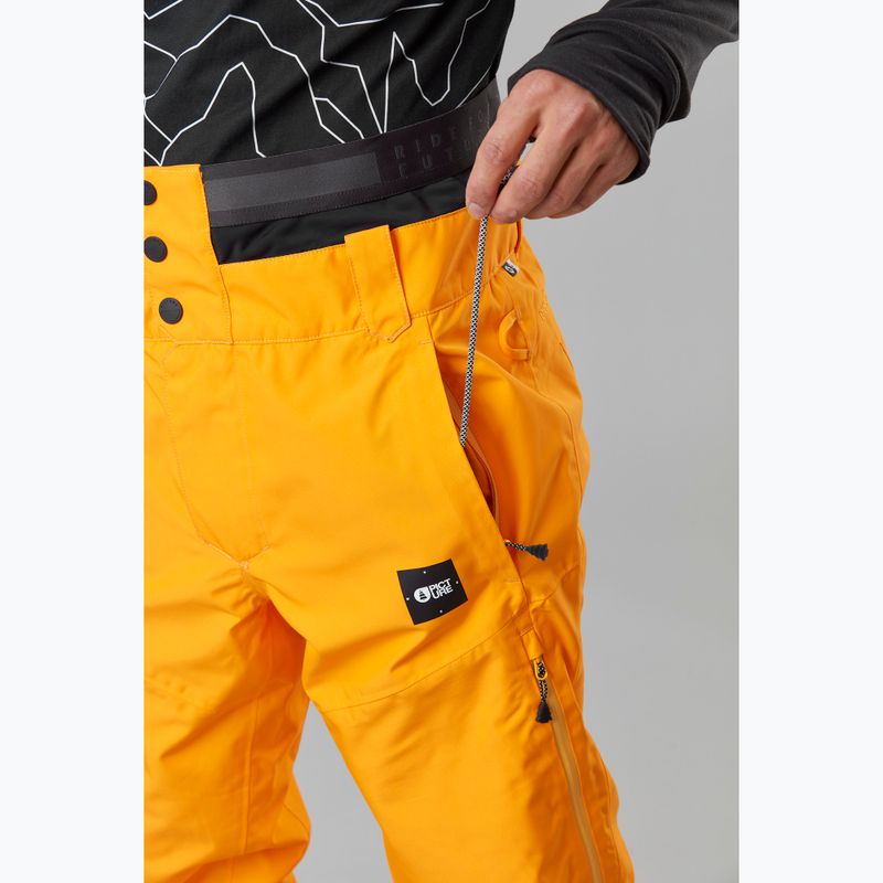 Pantaloni da sci da uomo Picture Object 20/20 giallo 4