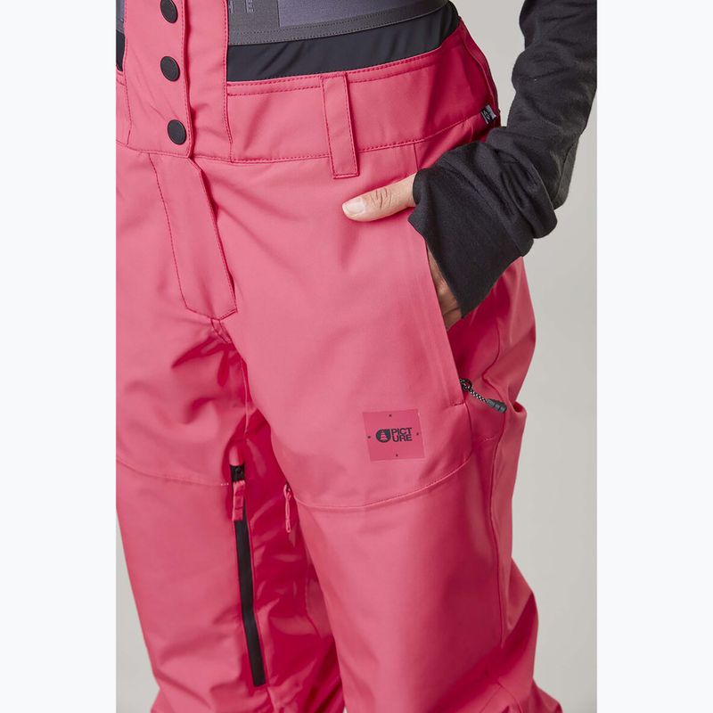 Pantaloni da sci da donna Picture Exa 20/20 lampone 4