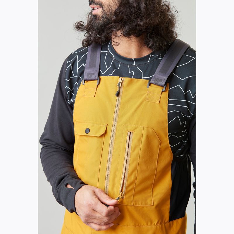 Pantaloni da sci Picture Testy Bib da uomo 10/10 cammello 5
