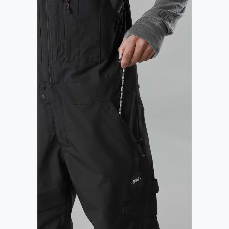 Pantaloni da sci Picture Testy Bib da uomo 10/10 nero 6