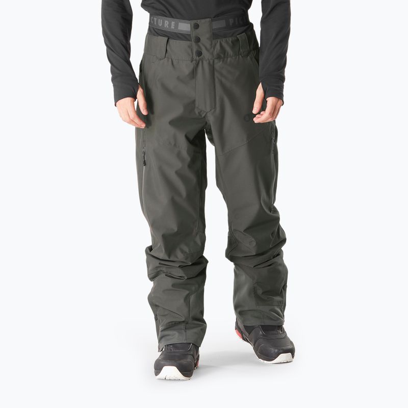 Pantaloni da sci Picture Object 20/20 da uomo grigio corvino