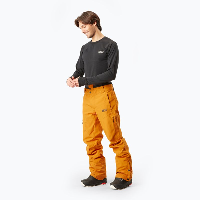 Pantaloni da sci da uomo Picture Object 20/20 cammello 2