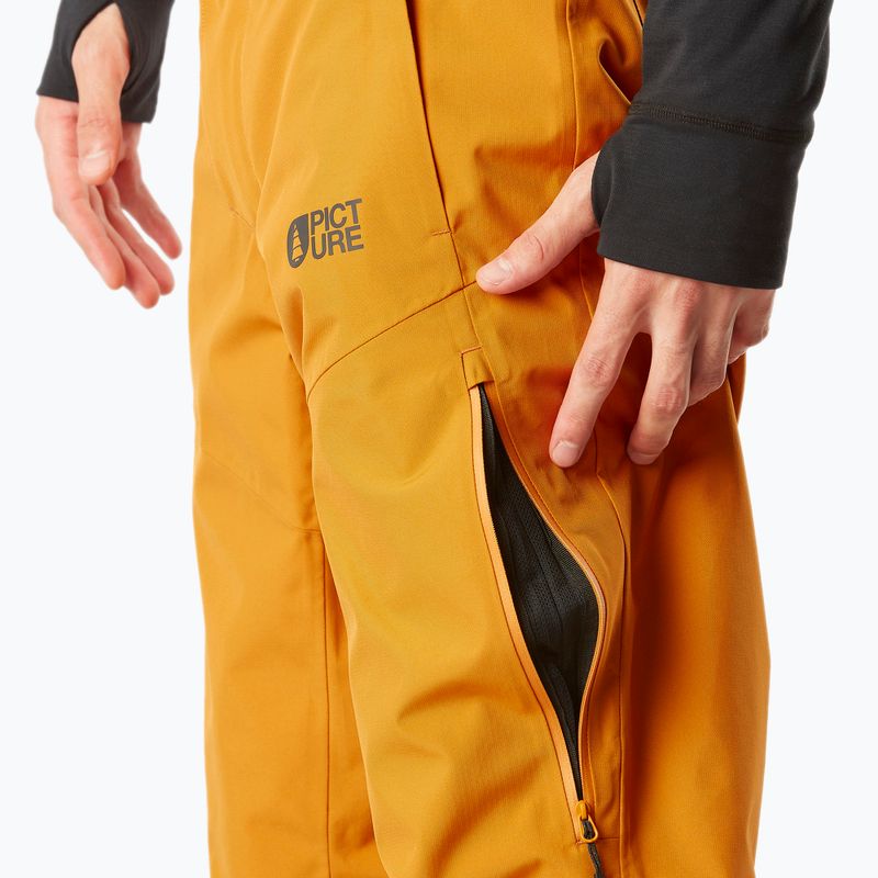 Pantaloni da sci da uomo Picture Object 20/20 cammello 6