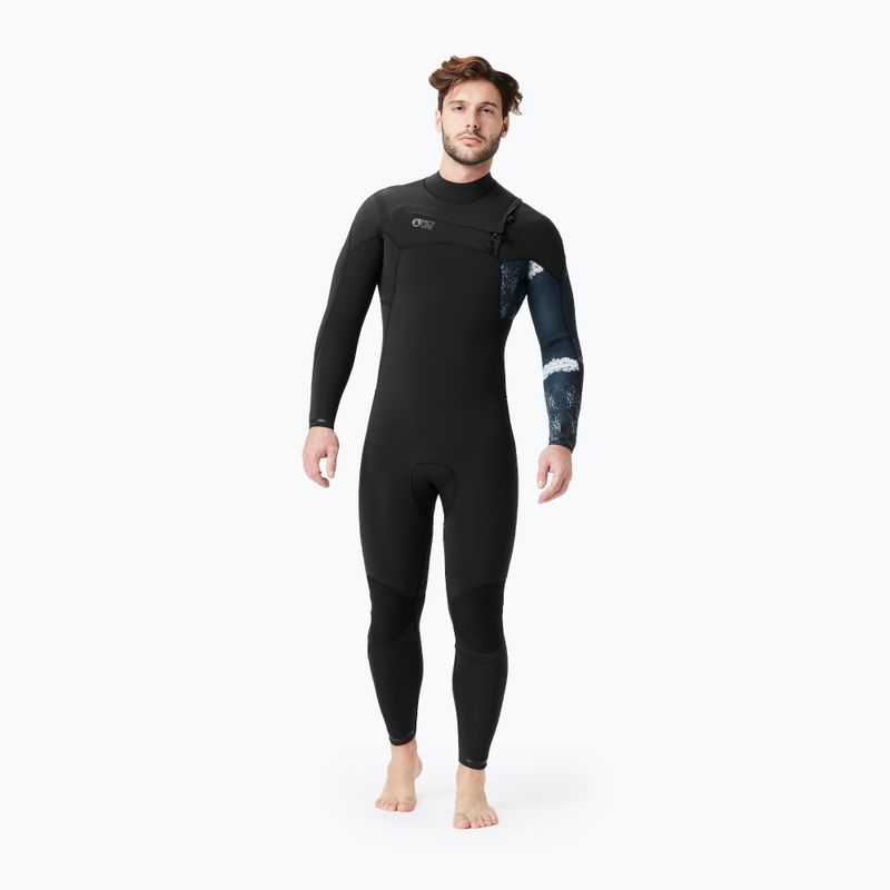 Uomo Picture Equation Print 4/3 mm nero schiuma da nuoto 5