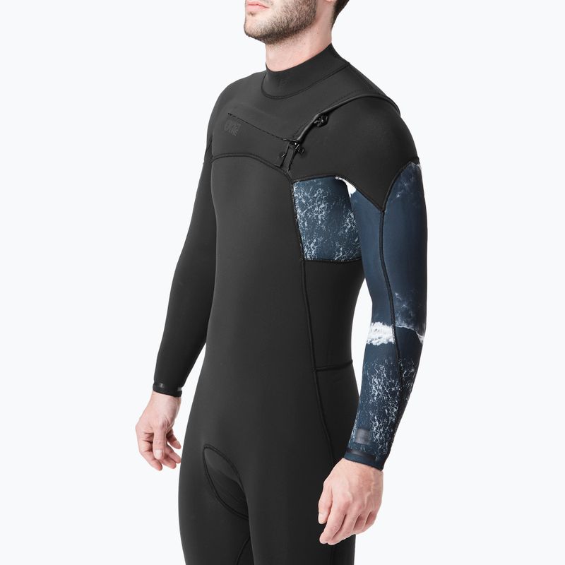 Uomo Picture Equation Print 4/3 mm nero schiuma da nuoto 8