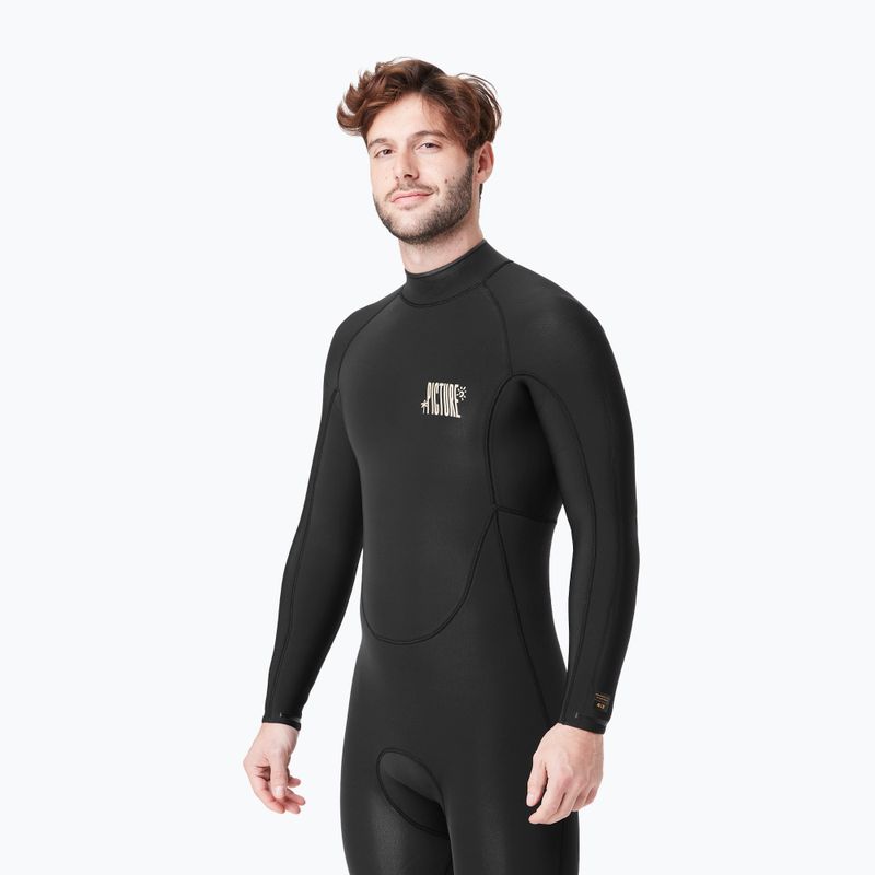 Uomo Picture Equation 4/3 mm nero schiuma da nuoto 8