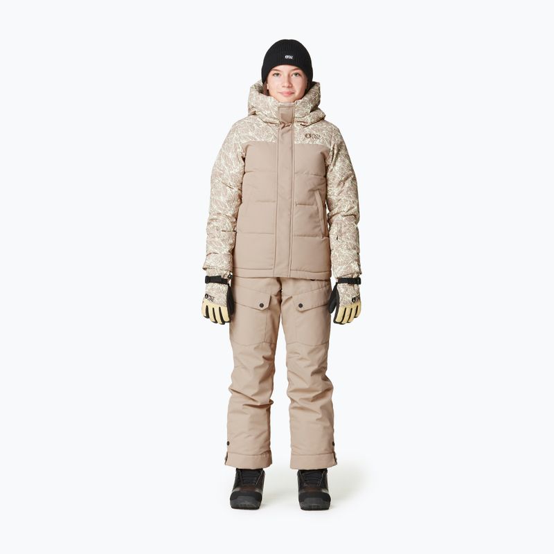 Giacca da sci per bambini Picture Olyvera textury print / roebuck 2