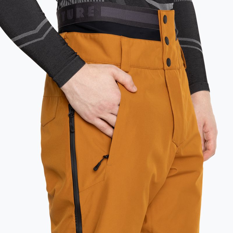 Pantaloni da sci da uomo Picture Object 20/15 miele 3
