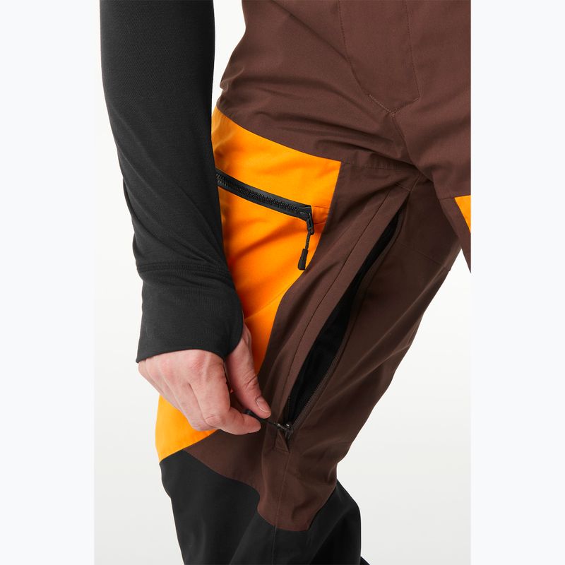 Pantaloni da sci Picture Naikoon uomo nero / cicoria / miele 6