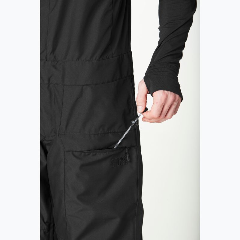 Pantaloni da sci da uomo Picture Testy BIB nero 4