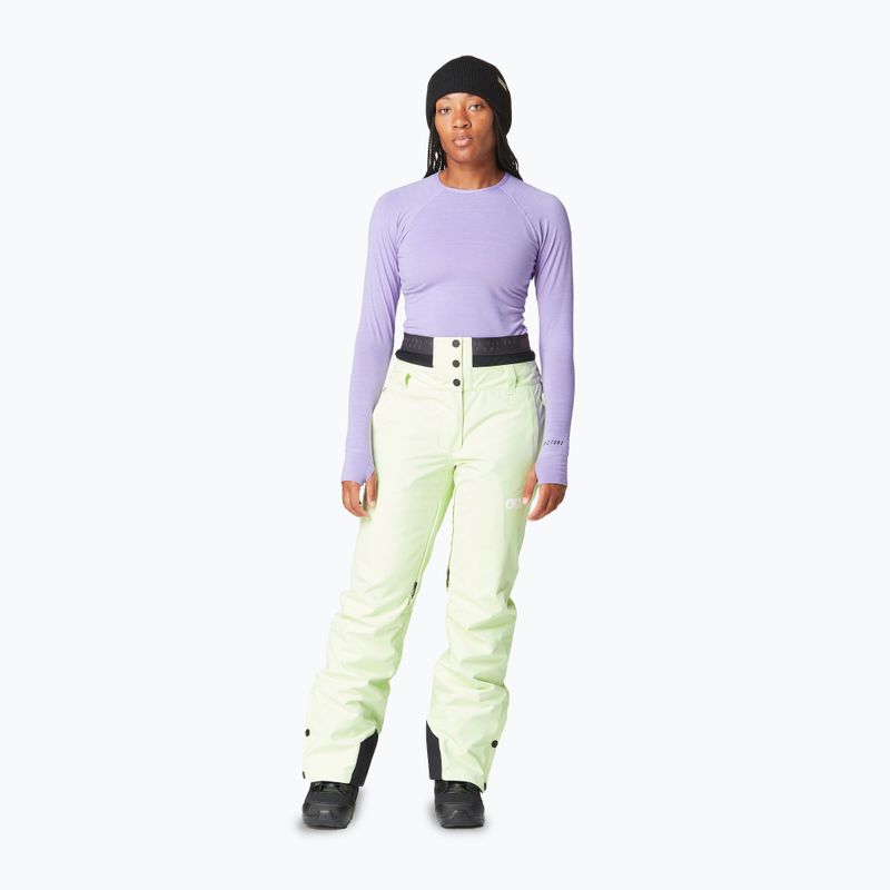 Pantaloni da sci donna Picture Exa lime cream 2