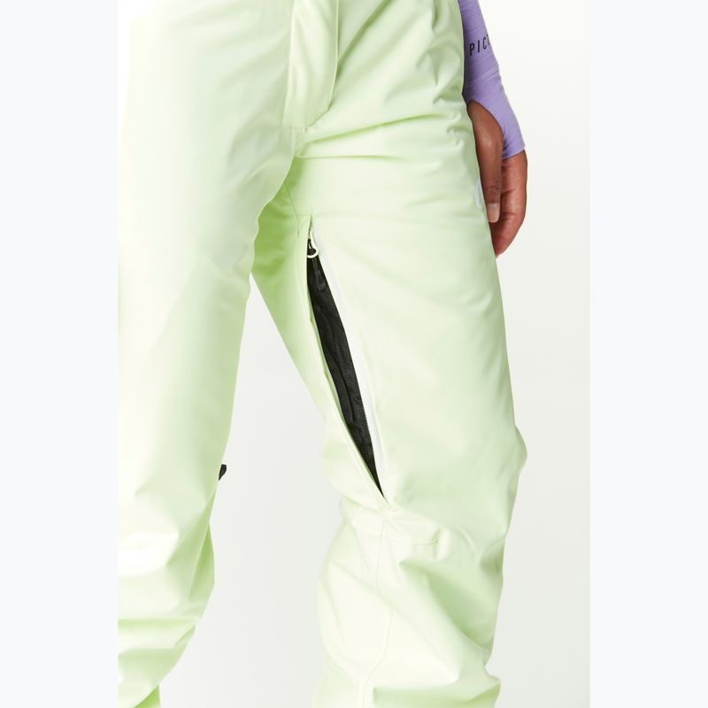 Pantaloni da sci donna Picture Exa lime cream 6