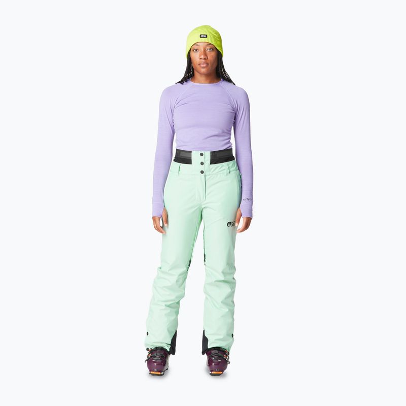 Pantaloni da sci da donna Picture Exa verde limo 2