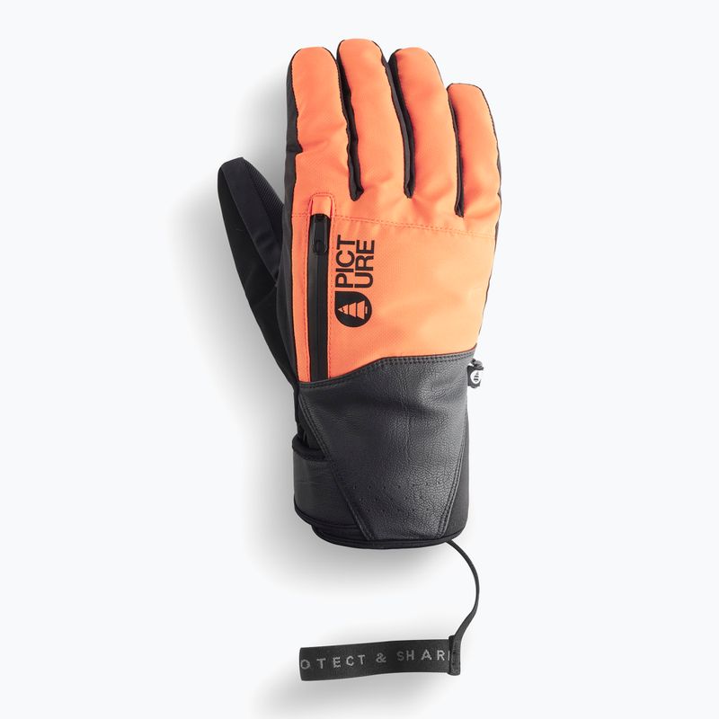 Guanti da sci uomo Picture Madson Gloves 10/10 neon flare 2