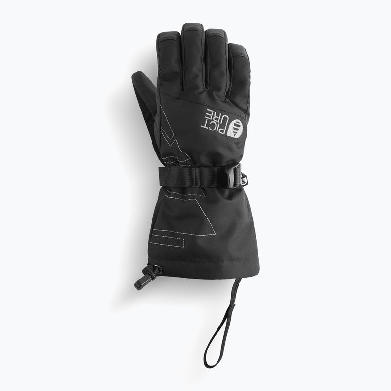 Guanti da sci per bambini Picture Graby Gloves 10/10 black 2