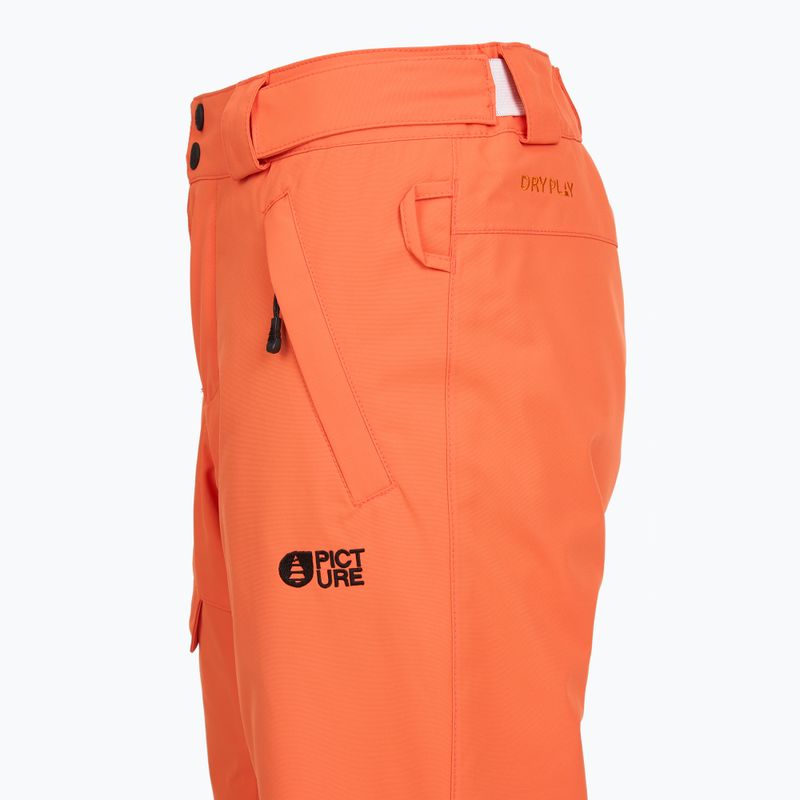 Pantaloni da sci per bambini Picture Time 10/10 neon flare 4