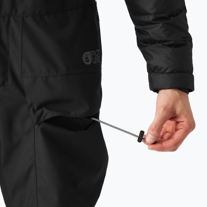 Pantaloni da sci uomo Picture Testy BIB 10/10 black 7