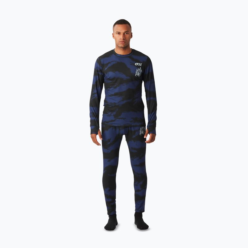 Maglia termica da uomo Picture Lhotse Printed retro fusion print 2
