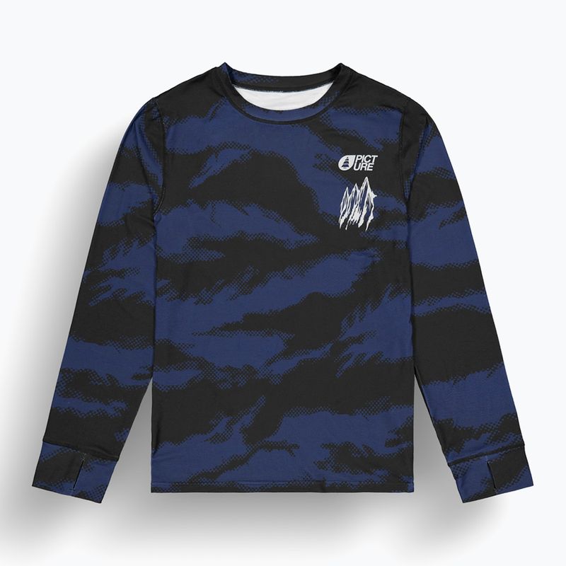 Maglia termica da uomo Picture Lhotse Printed retro fusion print 5
