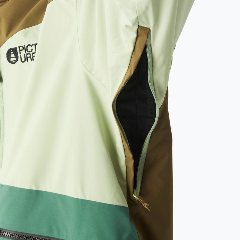 Giacca da sci uomo Picture Naikoon 20/20 reseda green 10