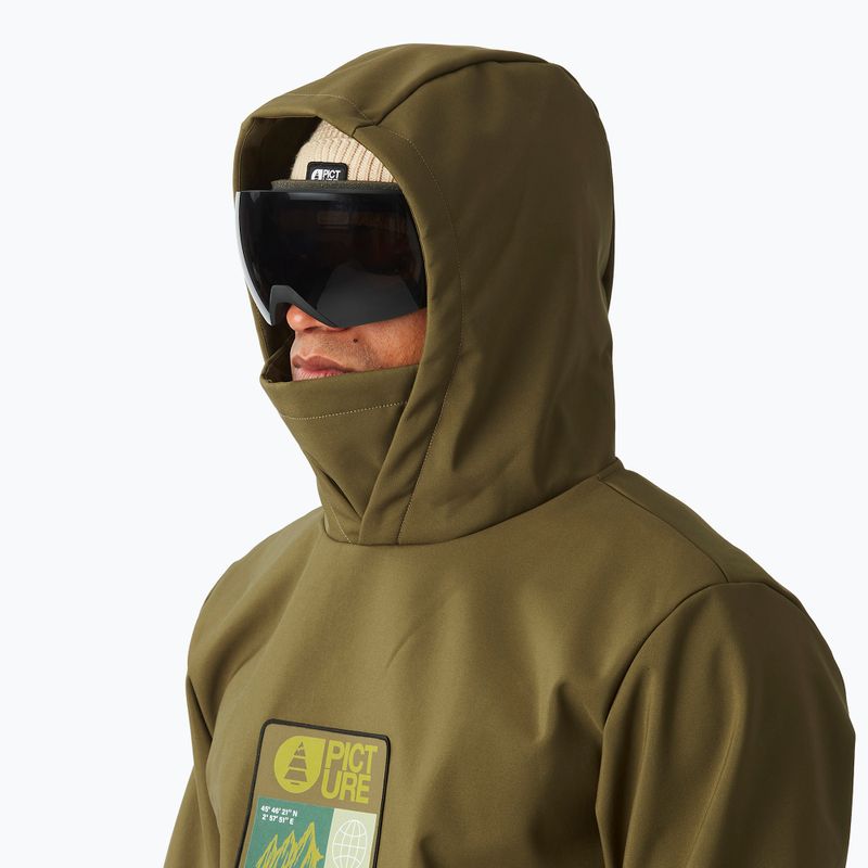 Giacca da snowboard uomo Picture Parker 5/5 tobacco 5