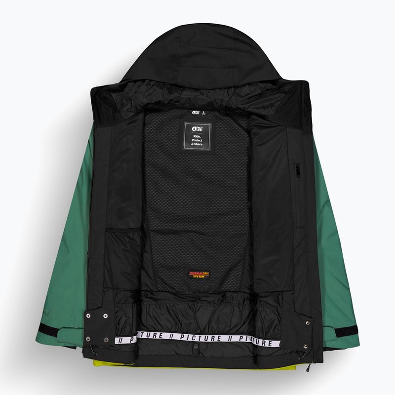 Giacca da sci uomo Picture Object smoke pine black 14