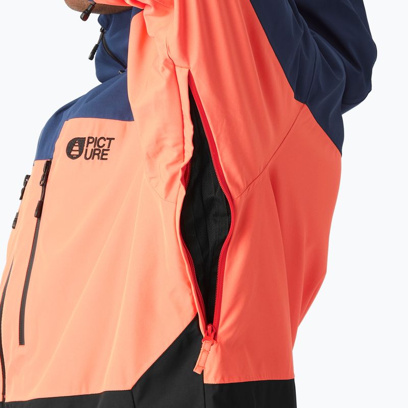 Giacca da sci uomo Picture Object pariot blue neon flare 7