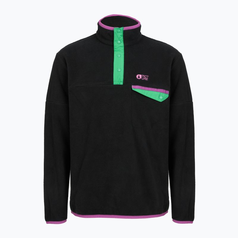 Pile da sci uomo Picture Arcca 1/4 Zip black 6