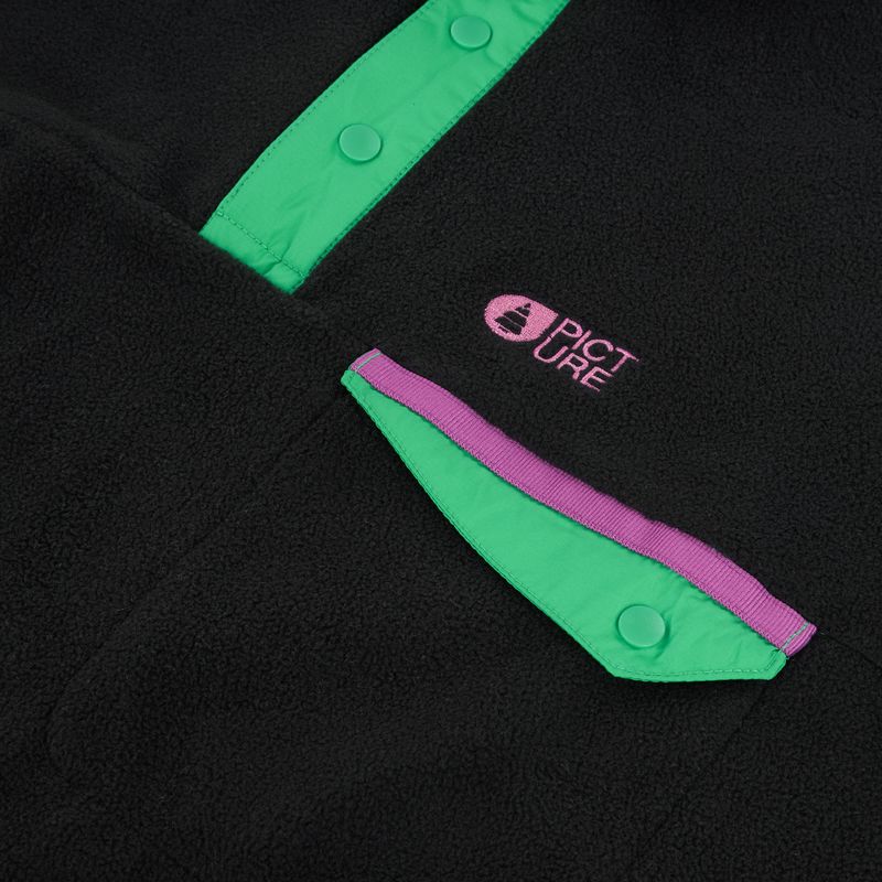 Pile da sci uomo Picture Arcca 1/4 Zip black 8