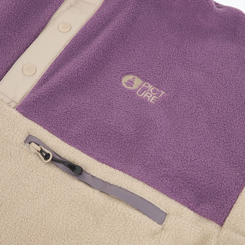 Pile da sci da donna Picture Arcca 1/4 Zip in puro cashmere 9