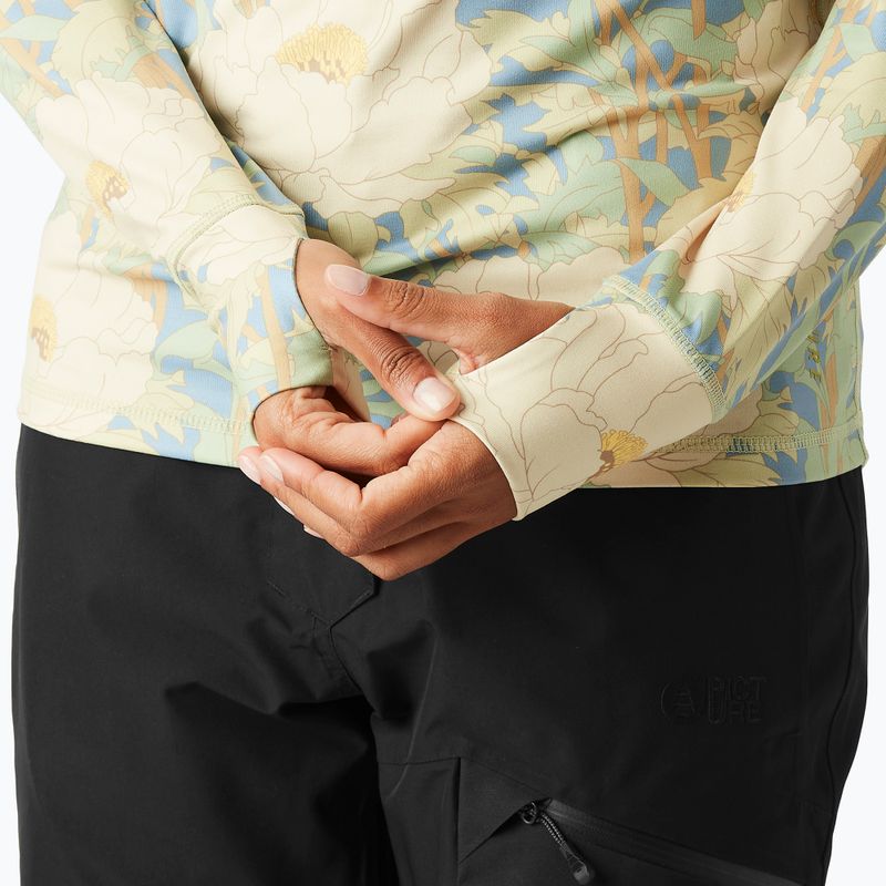 Felpa da sci Picture Pagaya con stampa floreale senza tempo 6