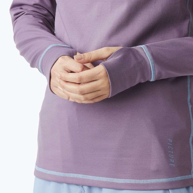 Felpa da sci donna Picture Pagaya grape jam 5