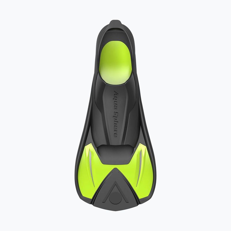 Pinne da nuoto per bambini Aquasphere Microfin giallo/nero 5