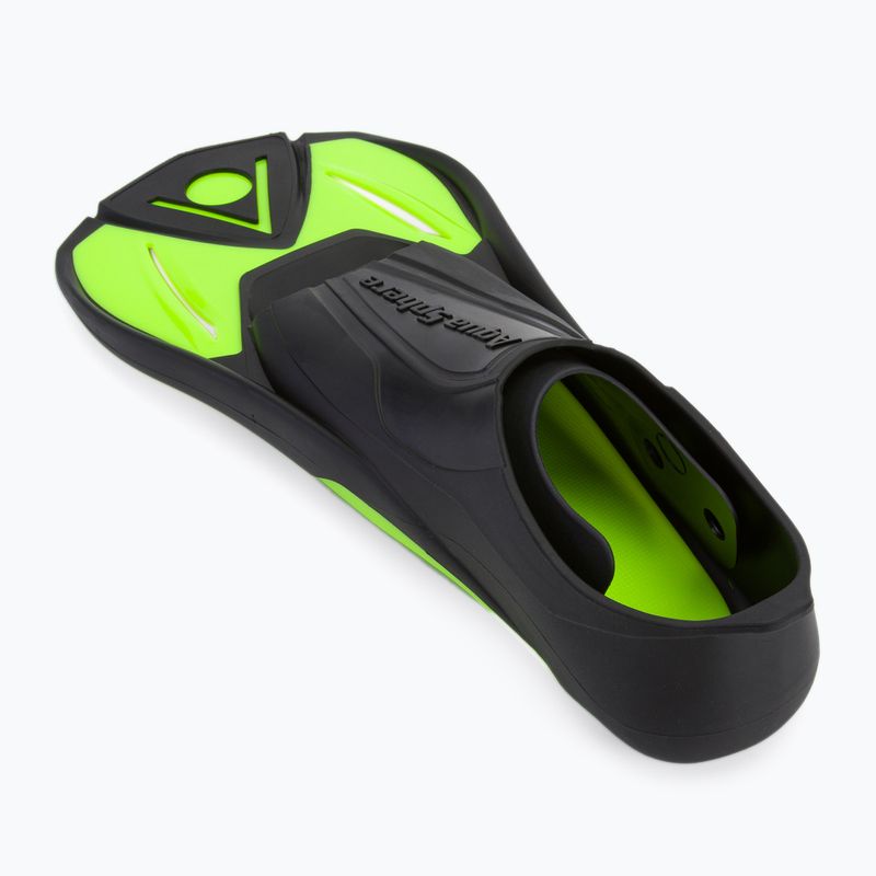 Pinne da nuoto Aquasphere Microfin giallo/nero 4