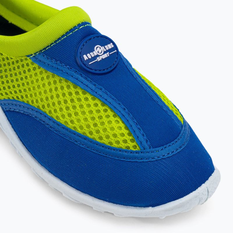 Scarpe acquatiche Aqualung Cancun per bambini blu reale/verde brillante 7